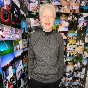 Dark gray lightweight hoodie :)